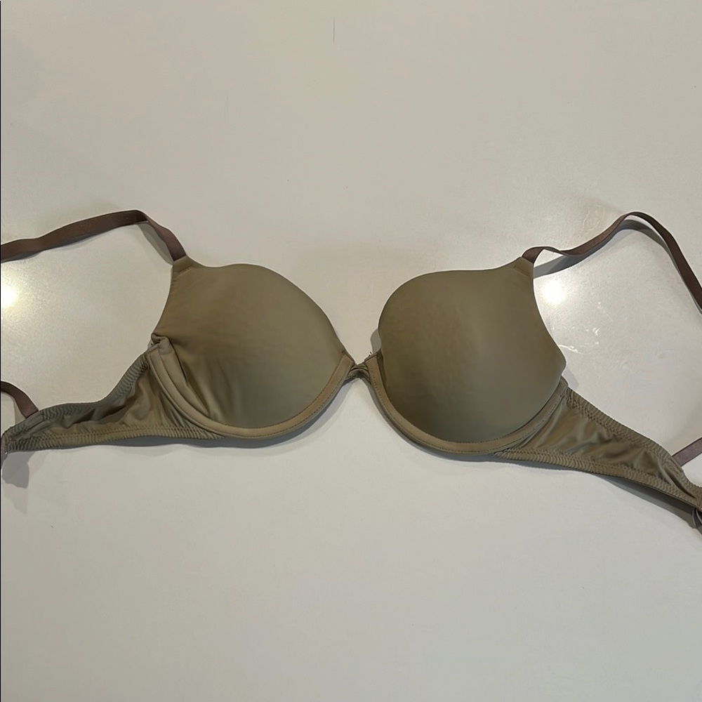 Xhilaration Smooth Molded Bra - Dark Tan